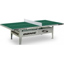 Всепогодный теннисный стол DONIC OUTDOOR PREMIUM 10 зеленый