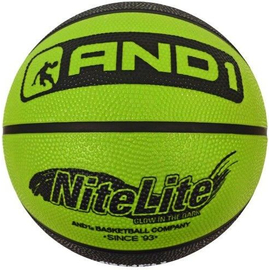 Мяч баскетбольный AND1 NITE LITE GLOW IN THE DARK