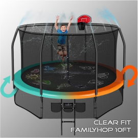 Батут CLEAR FIT FAMILY HOP 10 FT